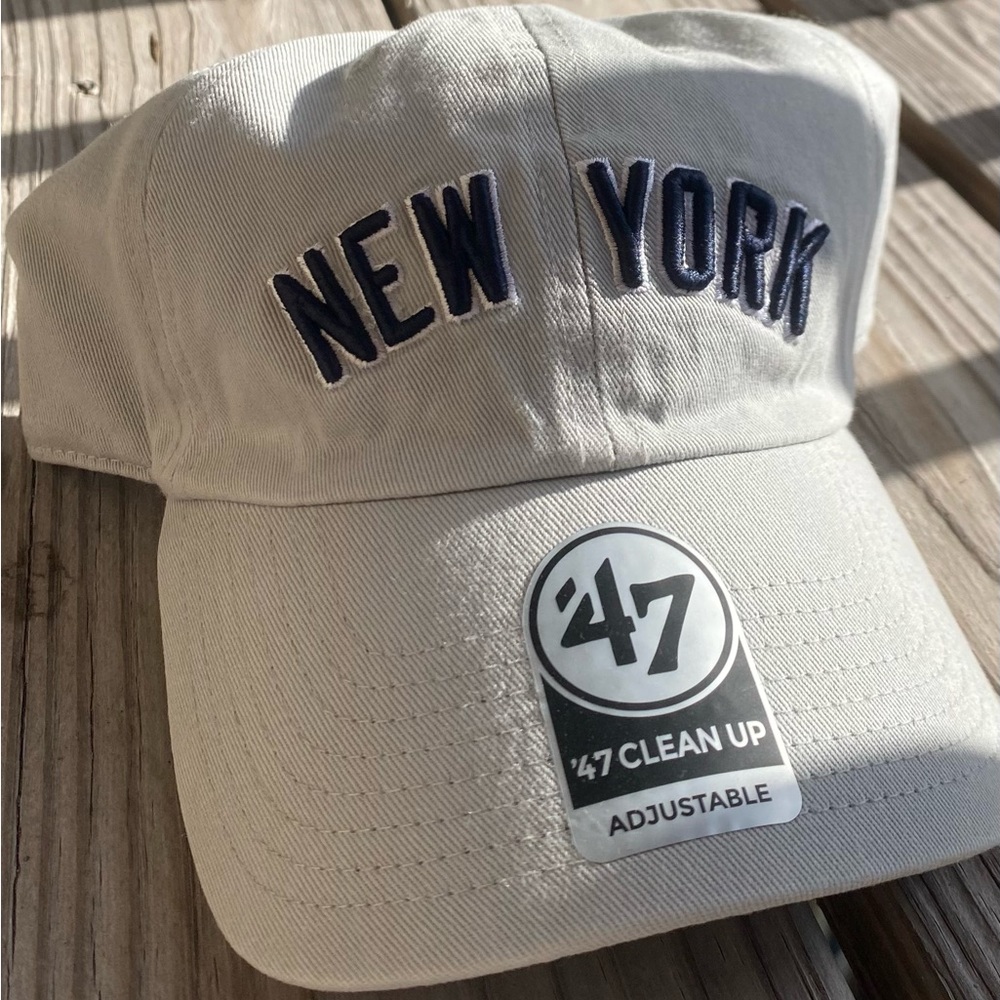 RARE MLB New York Yankees NWO Tags 47 Brand Adjustable Clean Up Judge Jeter